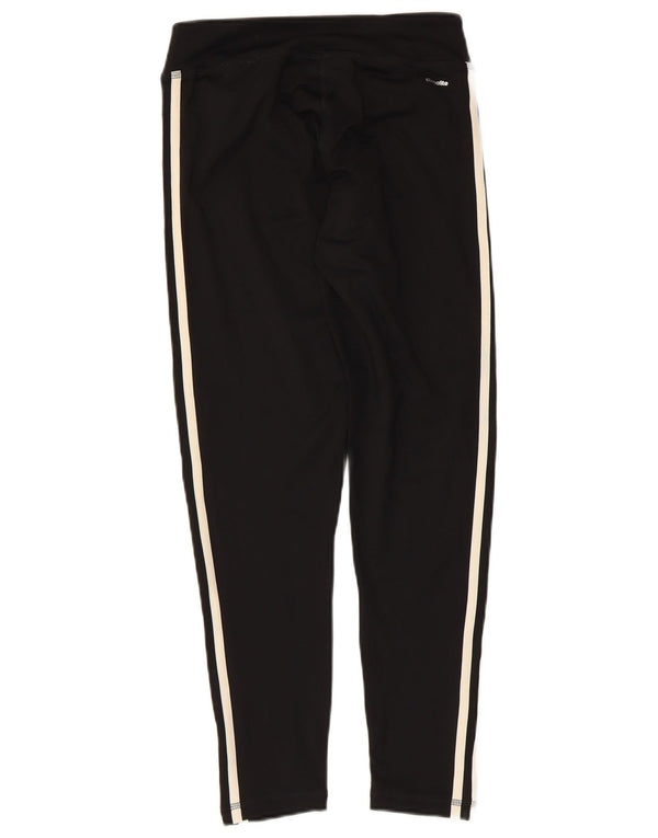 Adidas Womens Climalite Leggings UK 8/10 Small Black Polyester
