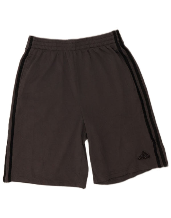 Adidas Boys Sports Shorts 14-15 år Large Grå Polyester