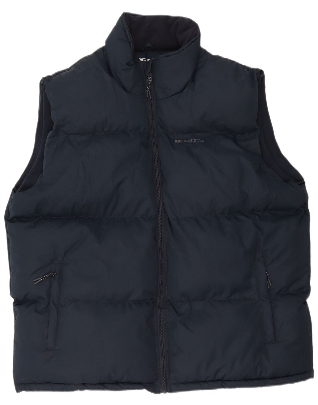 Mountain Warehouse Herre Polstret Gilet UK 42 XL Navy Blue Polyester