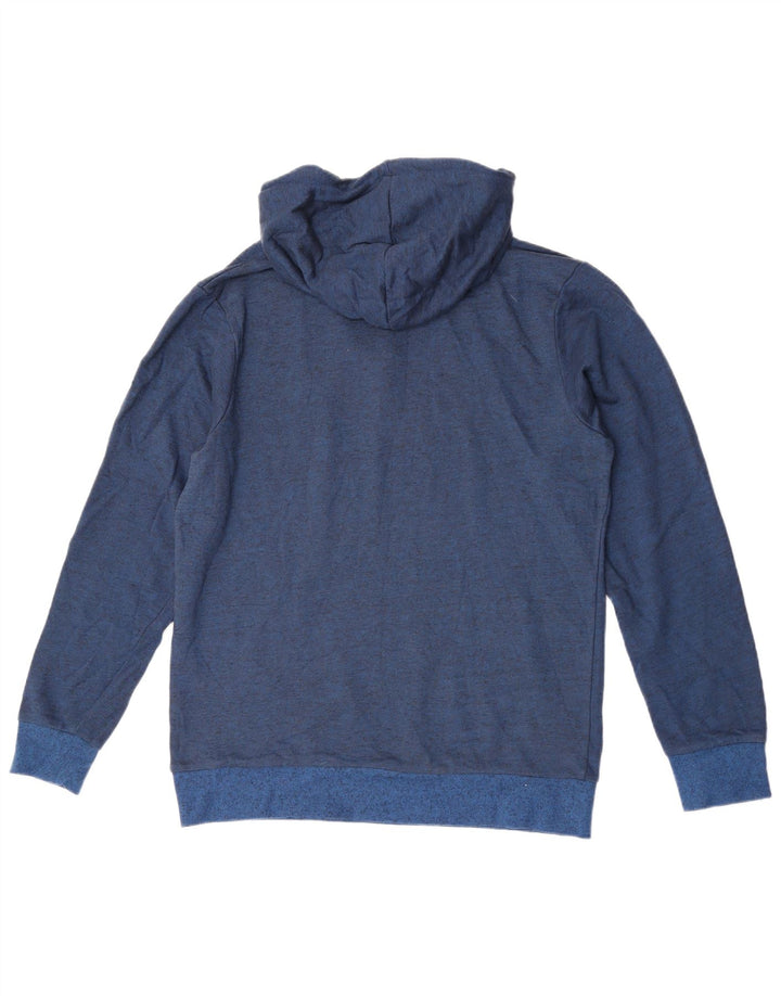 JACK & JONES Grafisk hættetrøje til mænd, stor blå