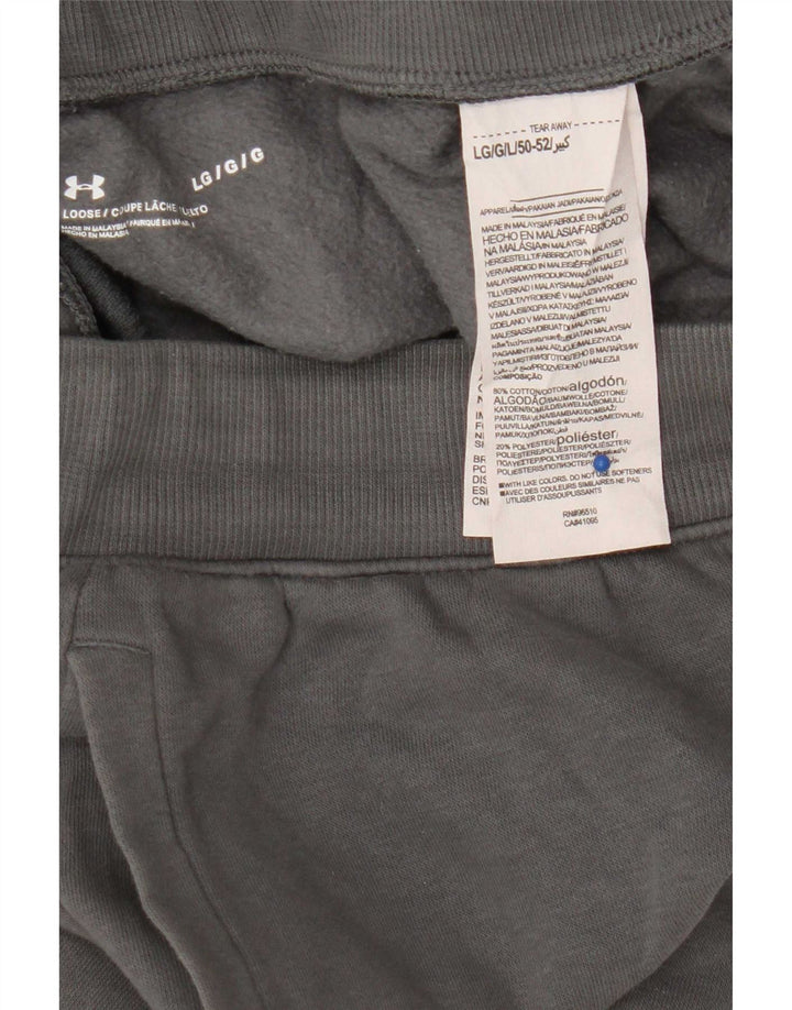Under Armour Herre Sportshorts Stor Grå Bomuld