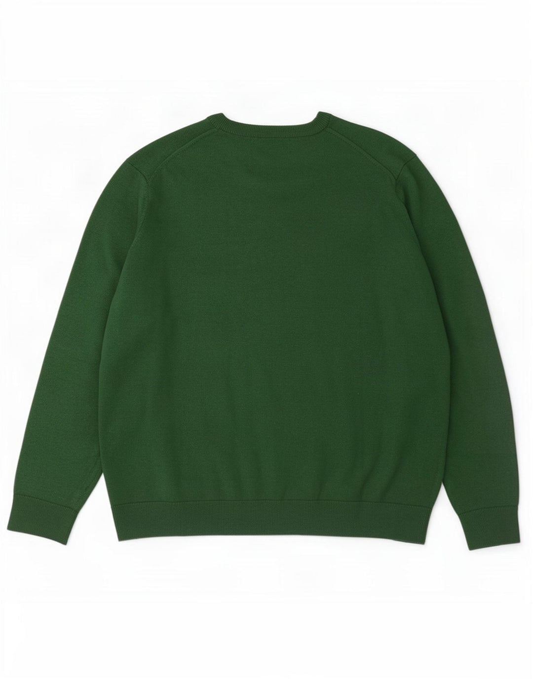 Lacoste Herre Boat Neck Jumper Sweater Størrelse 7 2XL Grøn Uld