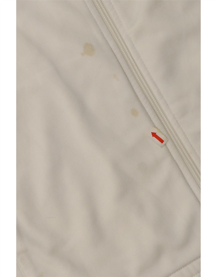 ADIDAS Træningsdragt til mænd Topjakke Medium White Colourblock Polyester