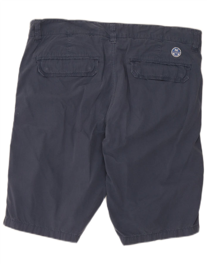North Sails Herre Pegged Chino Shorts W36 Large Navy Blue
