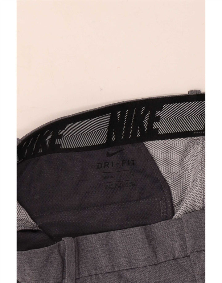 Nike Herre Dri Fit Lige Chinobukser W36 L34 Grå polyester