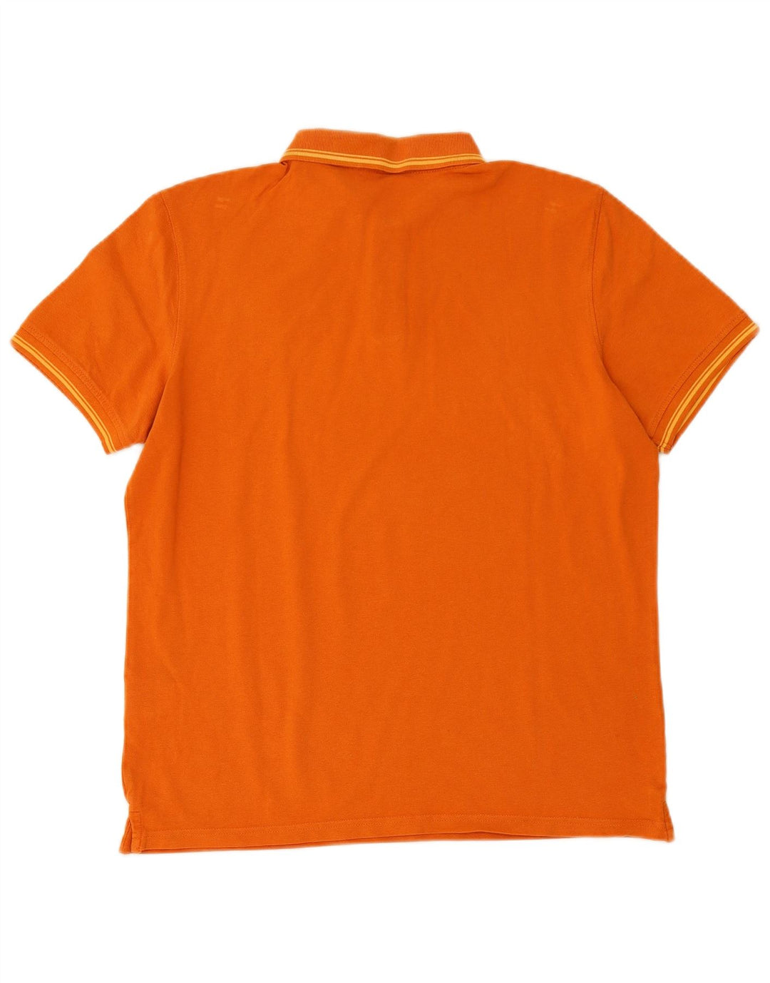 CARRERA Mens Polo Shirt Large Orange Cotton