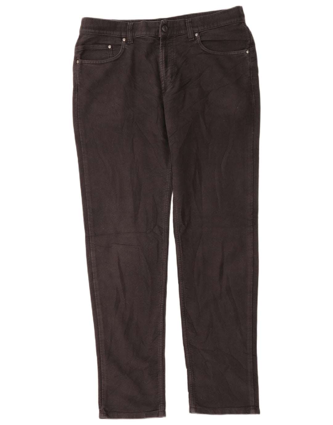 Carrera Mens 700 Regular Casual Bukser W36 L32 Grå Bomuld