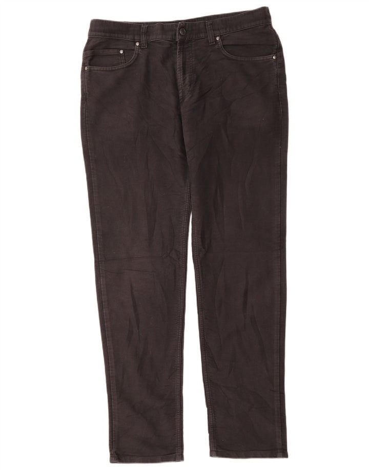 Carrera Mens 700 Regular Casual Bukser W36 L32 Grå Bomuld