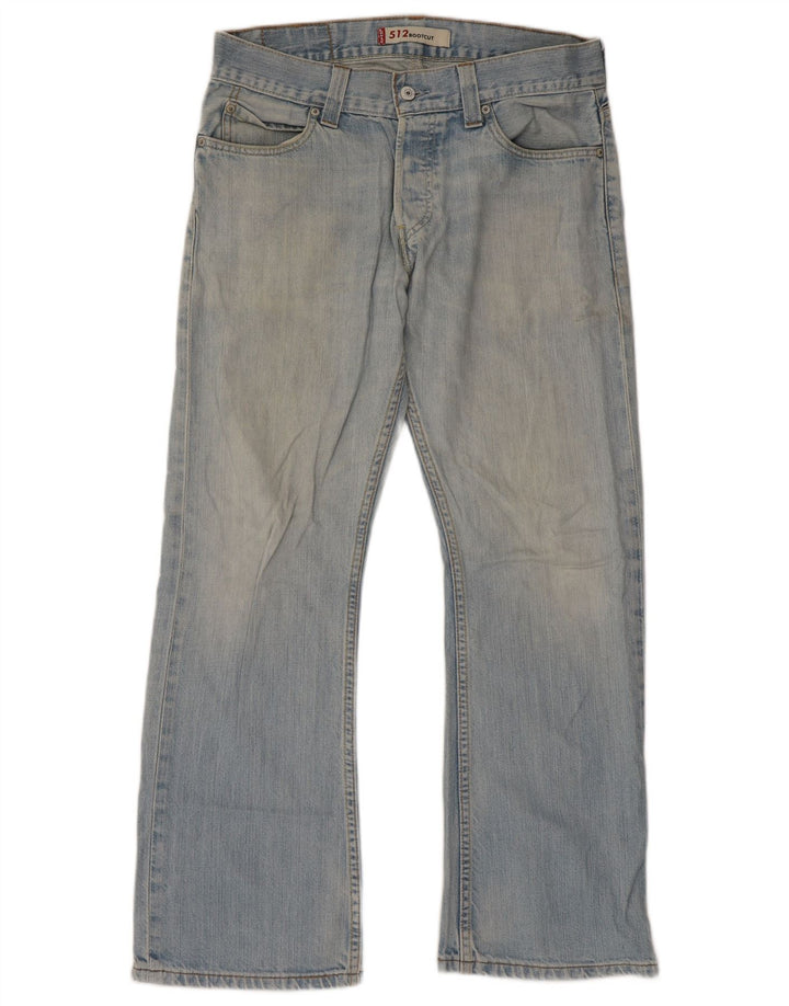 Levi's Herre 512 Bootcut Jeans W32 L30 Blå