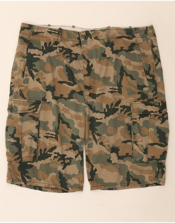 Levi's Herre Cargo Shorts W40 XL Khaki Camouflage Bomuld