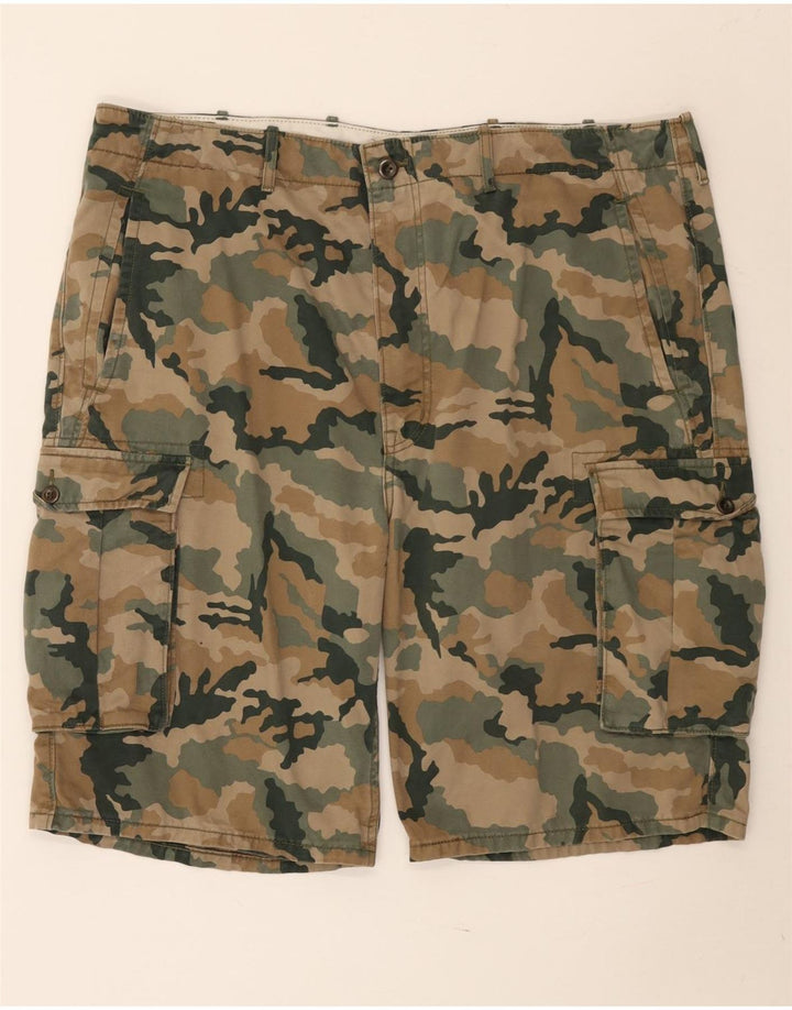Levi's Herre Cargo Shorts W40 XL Khaki Camouflage Bomuld