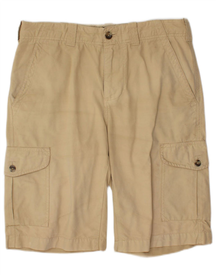 Tommy Hilfiger Herre Cargo Shorts W30 Medium Khaki Bomuld