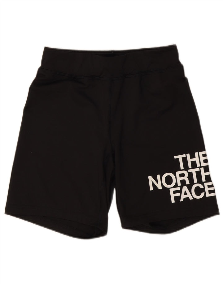 The North Face Graphic Sports Shorts til kvinder UK 8 Small Black Polyester