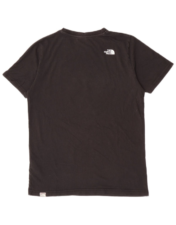The North Face Boys Grafisk T-Shirt Top 14-15 år XL Sort Bomuld