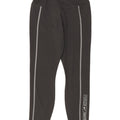 Nike Dame Dri Fit Crop Leggings UK 12 Medium Sort Polyester