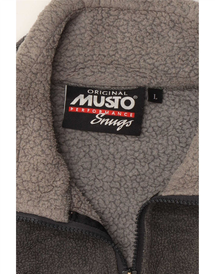 Musto Herre Fleecejakke UK 40 Large Grå