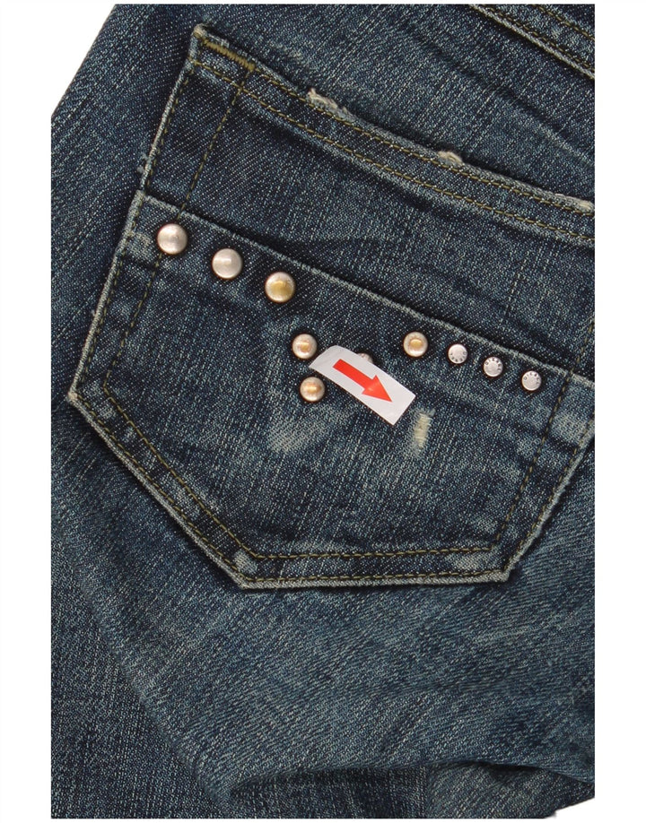 DIESEL Dame Slim Jeans W28 L32 Marineblå Bomuld