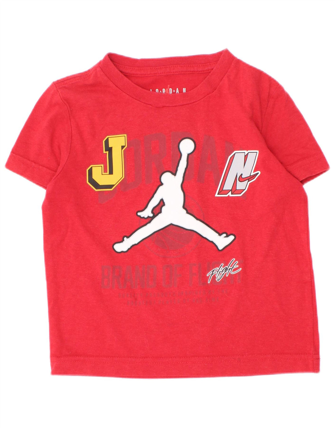 Jordan drenge grafisk t-shirt top 2-3 år rød bomuld