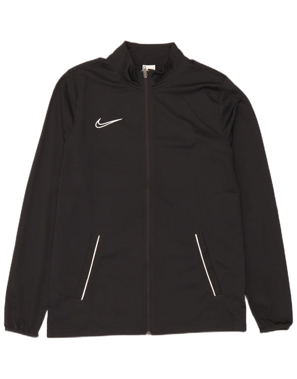 Nike træningsdragt til mænd, topjakke, stor sort polyester