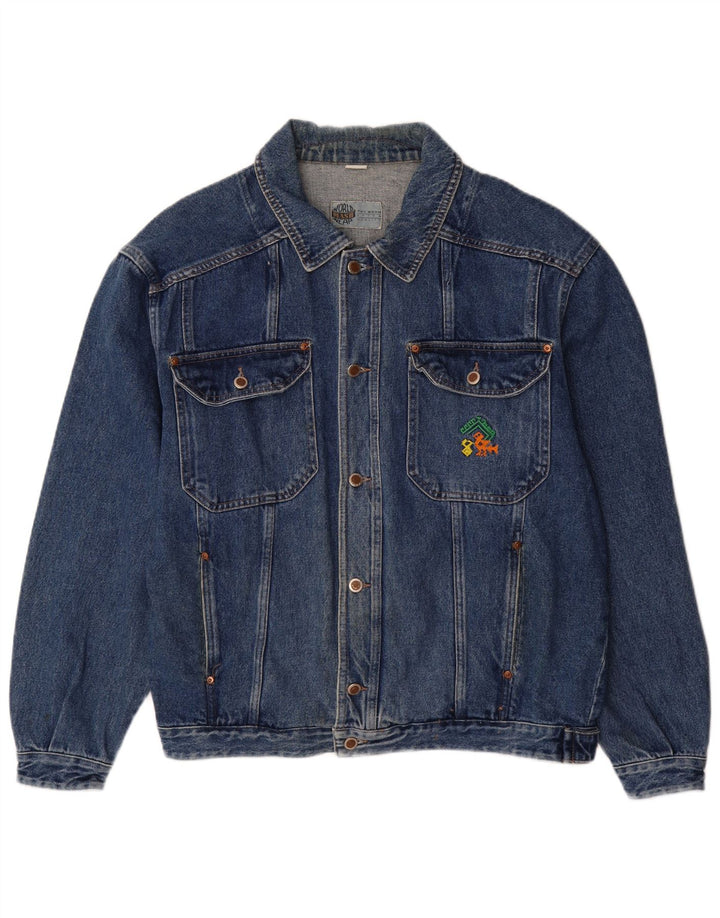 Mash Herre denimjakke UK 42 XL Blå Bomuld