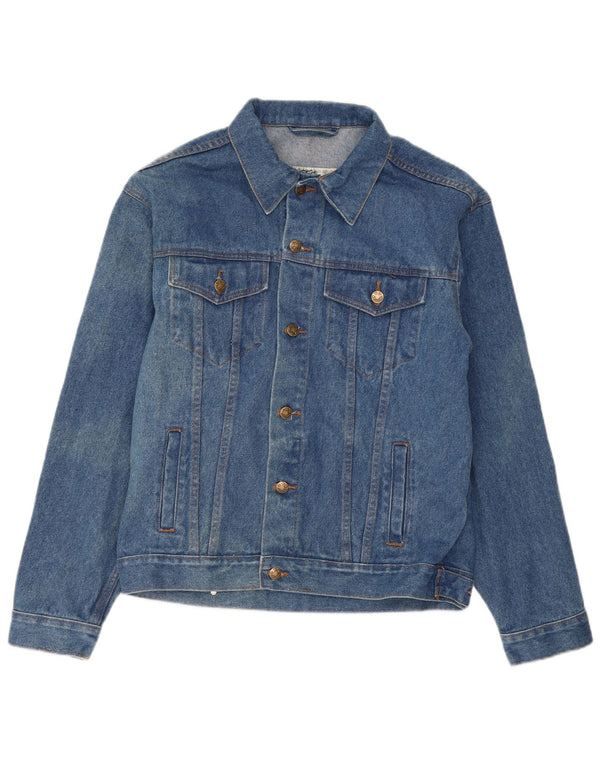 Vintage Mens Denim Jacket UK 36 Small Blue