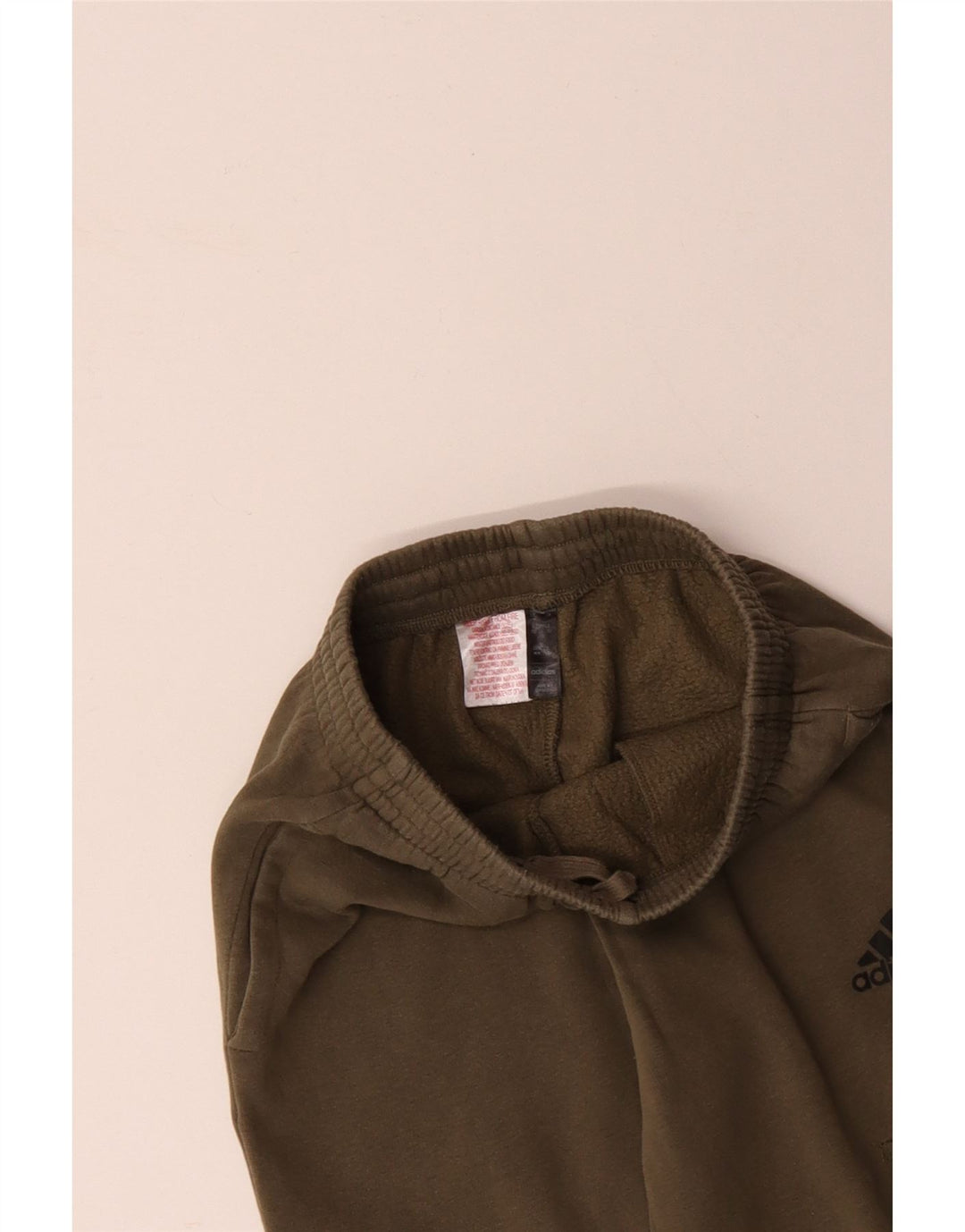 ADIDAS drenge Cargo træningsdragt Bukser Joggers 11-12 år Khaki Bomuld