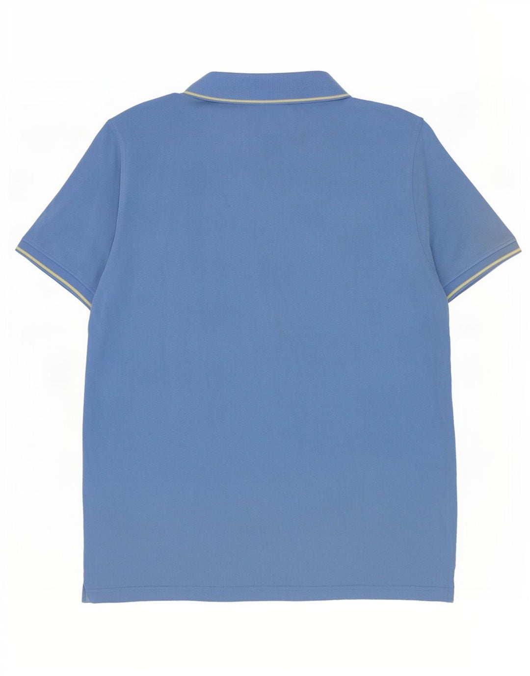 Besætningstøj Herre poloshirt Medium blå stribet bomuld