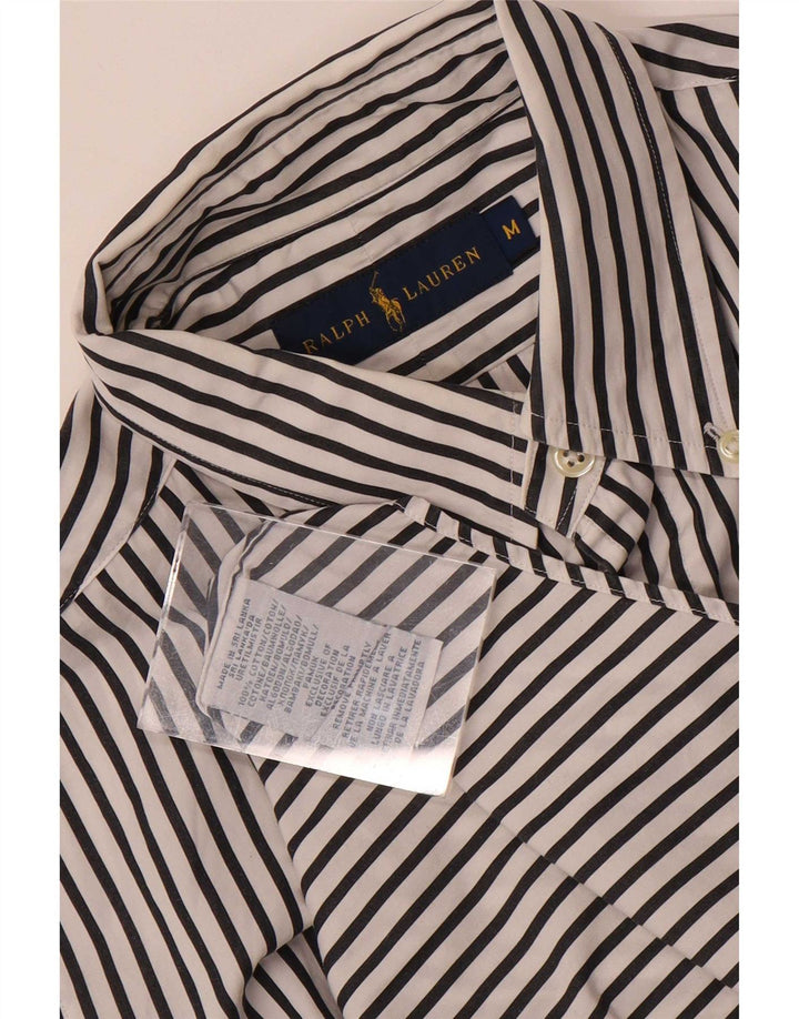 Ralph Lauren Herreskjorte Medium White Pinstripe Bomuld