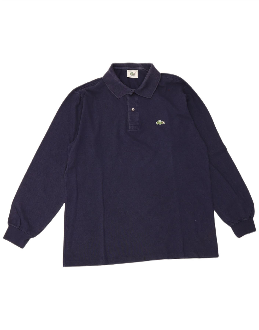 Lacoste Langærmet Polo Shirt til mænd Størrelse 4 Medium Navy Blue