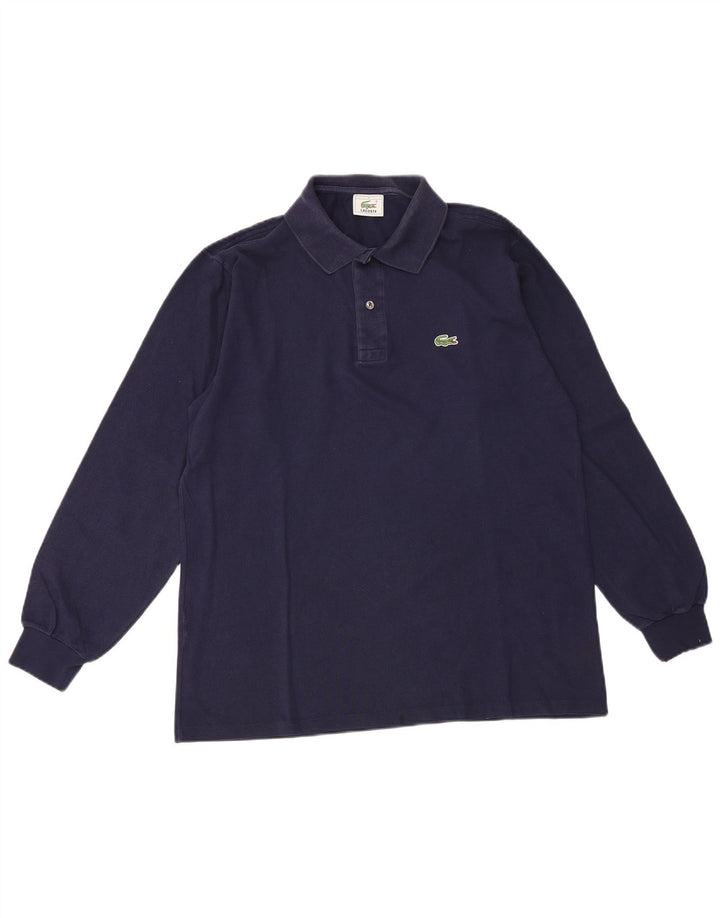 Lacoste Langærmet Polo Shirt til mænd Størrelse 4 Medium Navy Blue