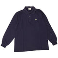 Lacoste Langærmet Polo Shirt til mænd Størrelse 4 Medium Navy Blue