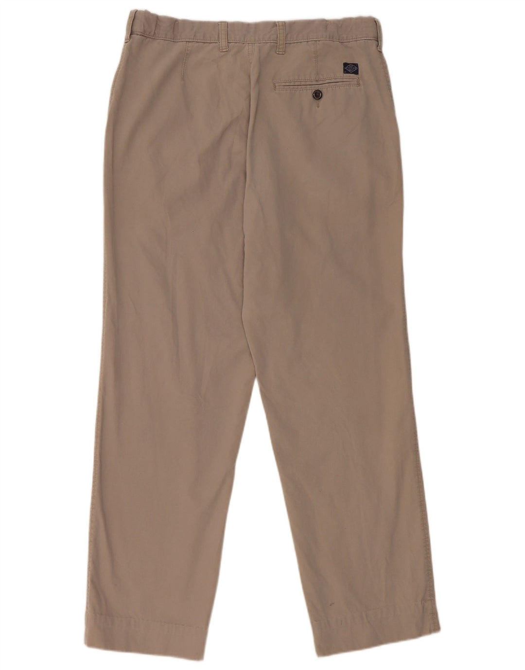 Marks & Spencer Regular Chino Bukser til kvinder W34 L29 Grå Bomuld