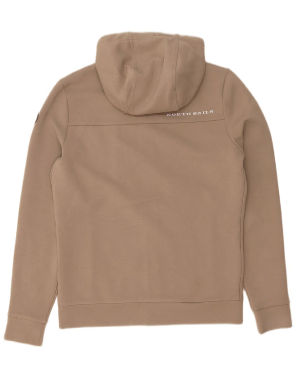 North Sails Herre hættetrøje med lynlås XS Beige