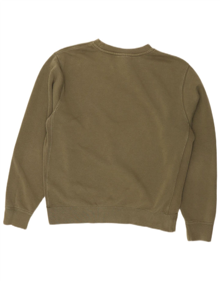 NIKE Sweatshirt til mænd, lille Khaki Bomuld