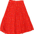 VINTAGE Womens A-Line Skirt  W28 Medium Red Spotted Vintage Vintage and Second-Hand Vintage from Messina Hembry 
