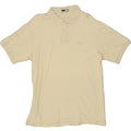 FILA Mens Polo Shirt IT 50 Medium Beige Cotton | Vintage Fila | Thrift | Second-Hand Fila | Used Clothing | Messina Hembry 