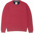 Fedt ansigt herre rund hals sweater stor pink bomuld