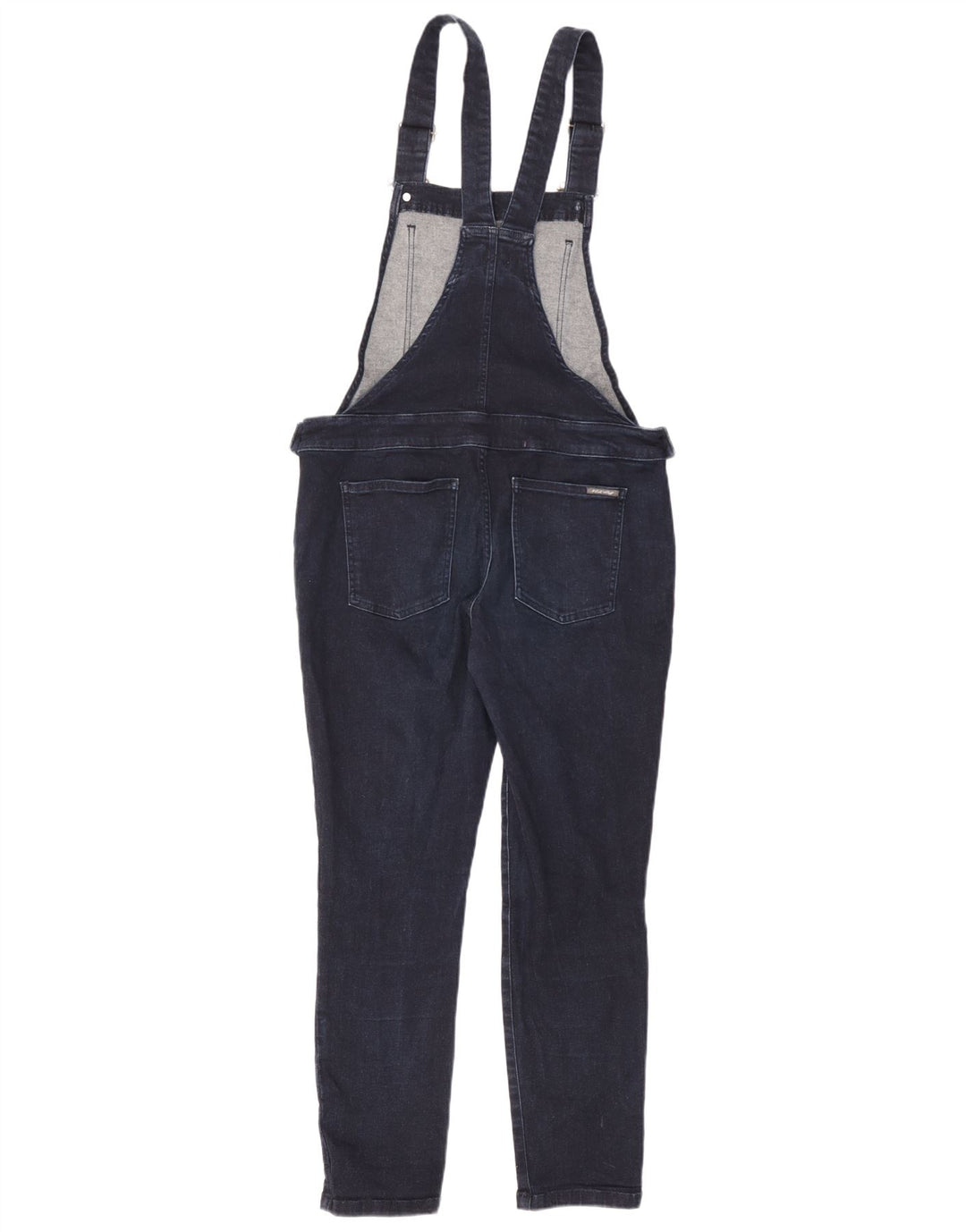 White Stuff Dame Dungarees Slim Jeans UK 12 Medium W34 L27 Navy Blue