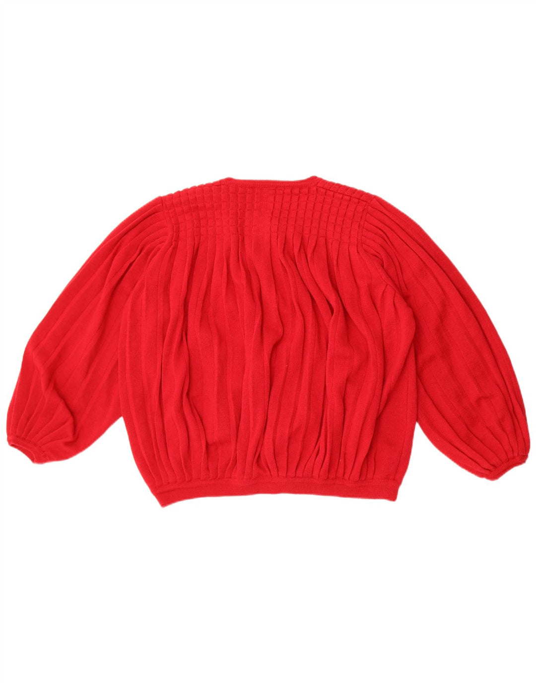 The Castle Collection Dame Oversized Cardigan Sweater UK 14 Medium Red