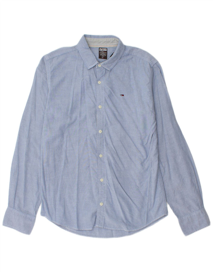 Tommy Hilfiger Herreskjorte Medium Blue