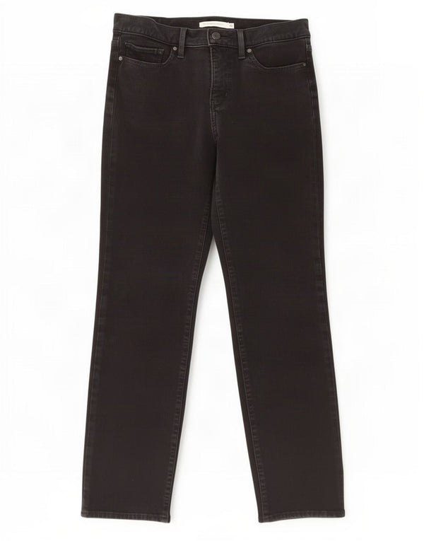 Levi's Womens 314 Shaping Straight Jeans W29 L28 Sort