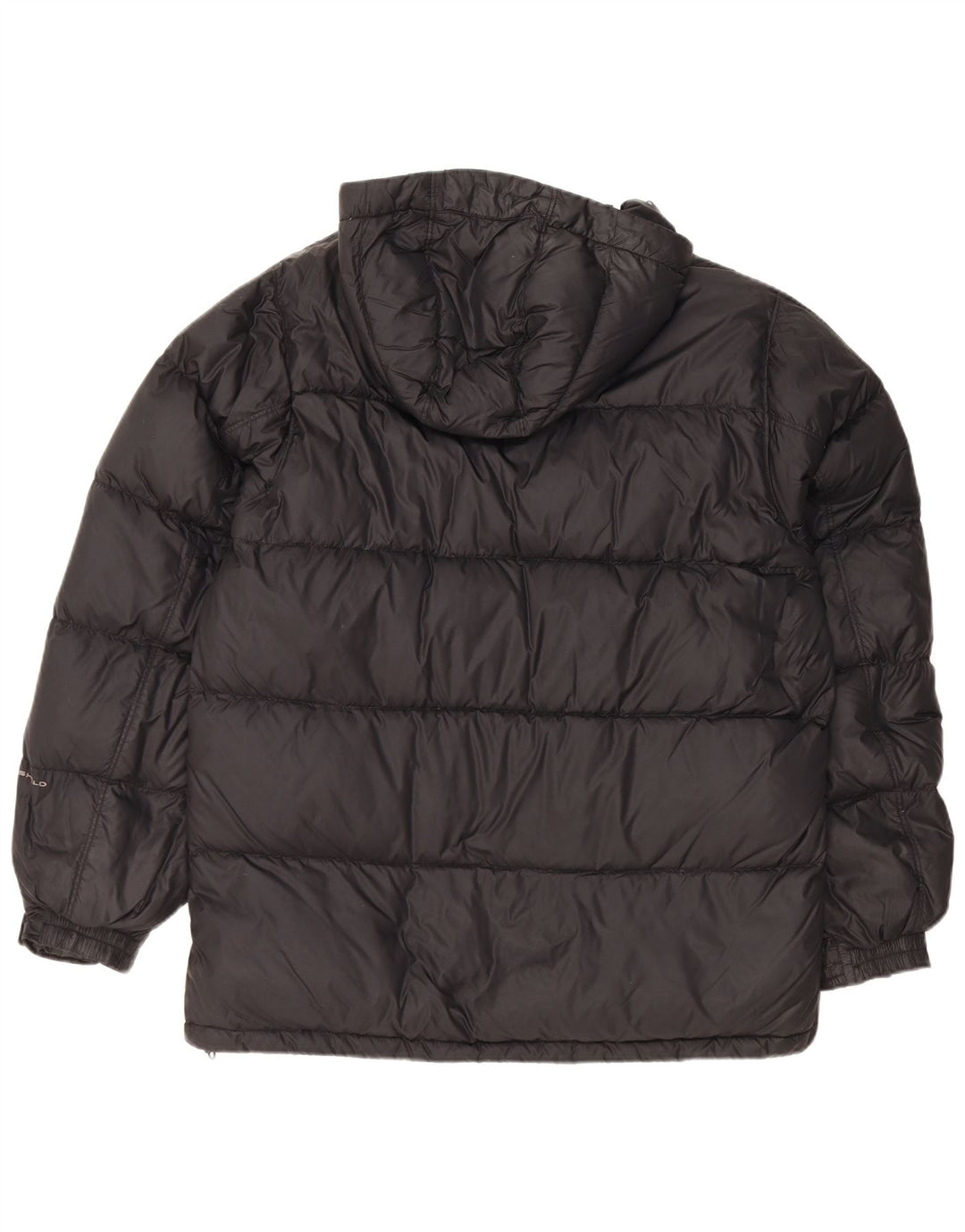 Columbia Herre Omni-Shield hættepolstret jakke UK 38 Medium Sort Nylon