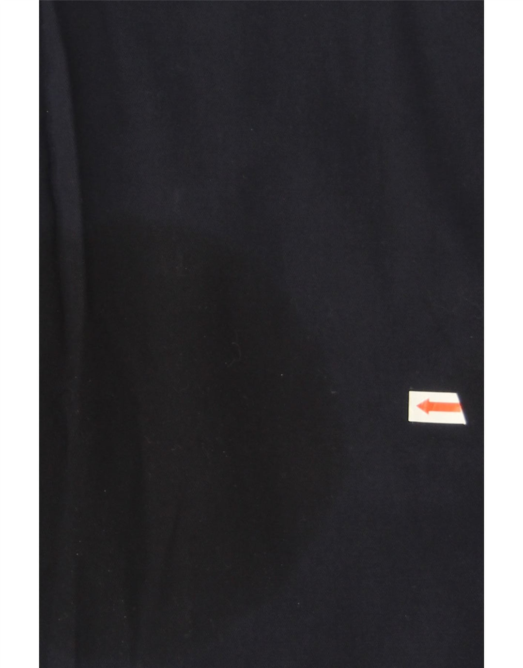 WAMPUM Mens Shirt Small Navy Blue Cotton Vintage Wampum and Second-Hand Wampum from Messina Hembry 