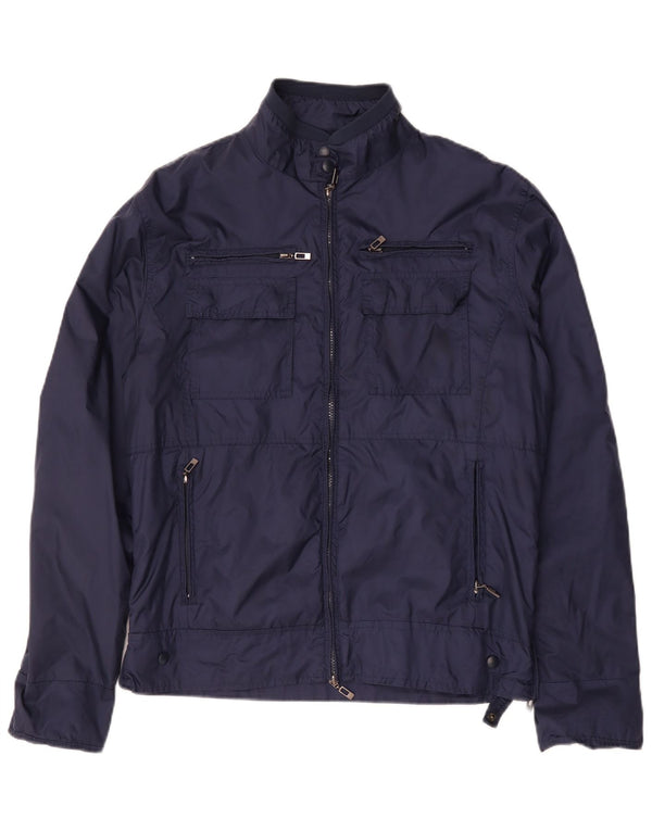 Rifle Herre Utility Jacket UK 44 2XL Navy Blue Polyamide