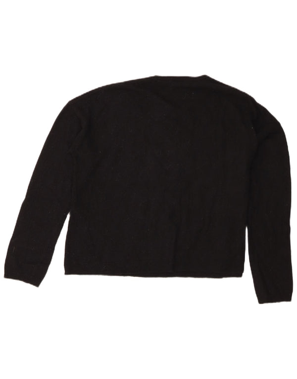 Liu Jo piger grafisk sweater med rund hals 13-14 år sort viskose