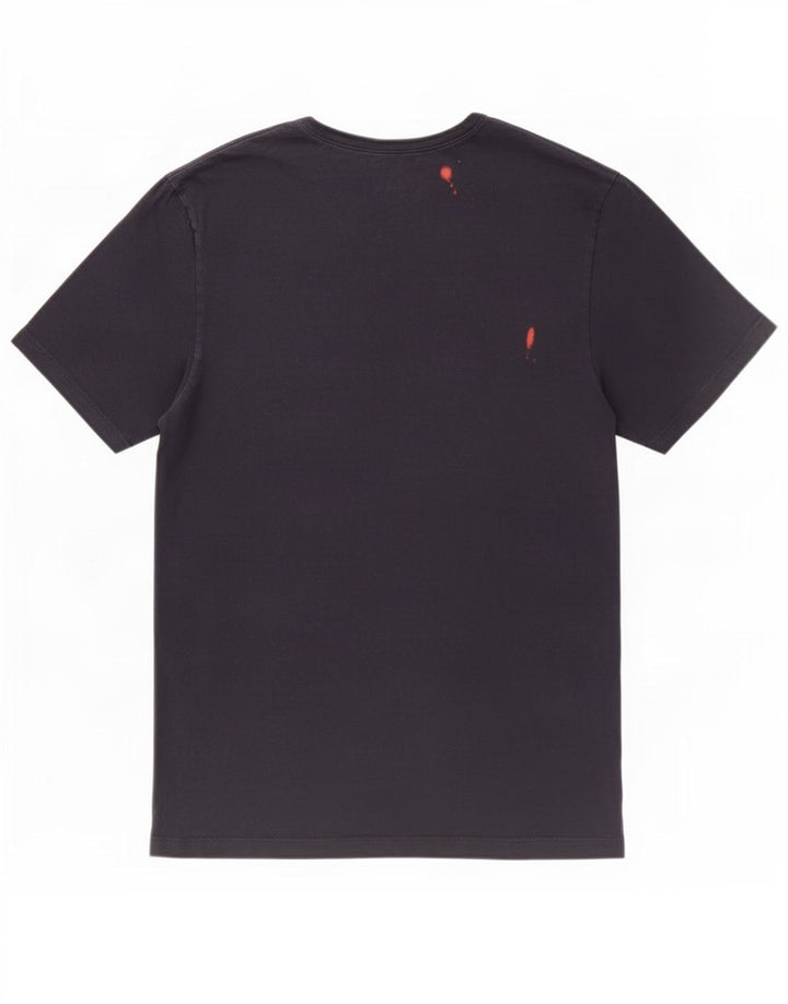 Hugo Boss Herre T-Shirt Top Medium Marineblå Bomuld