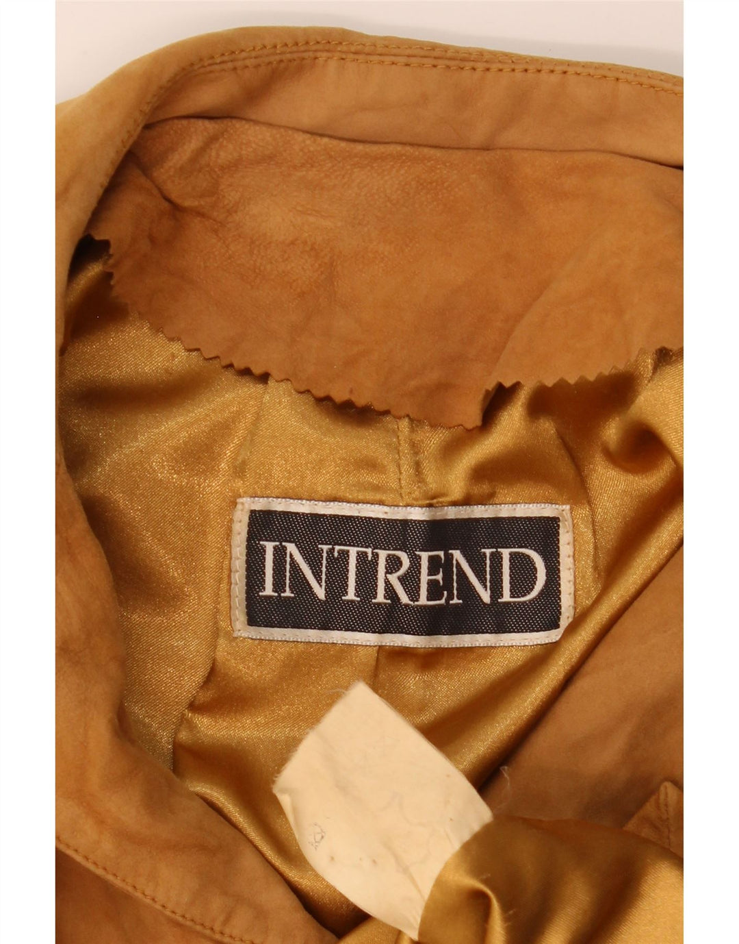 INTREND Dame ruskindsjakke IT 44 Medium Beige Læder