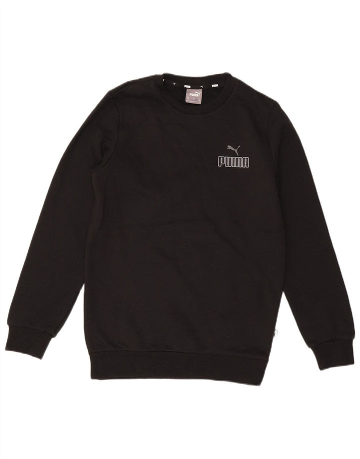 Puma Herre Grafisk Sweatshirt Jumper XS Sort Bomuld