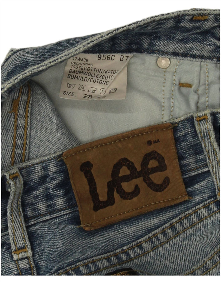 Lee Dame Oklahoma Tapered Jeans W28 L29 Blå Bomuld