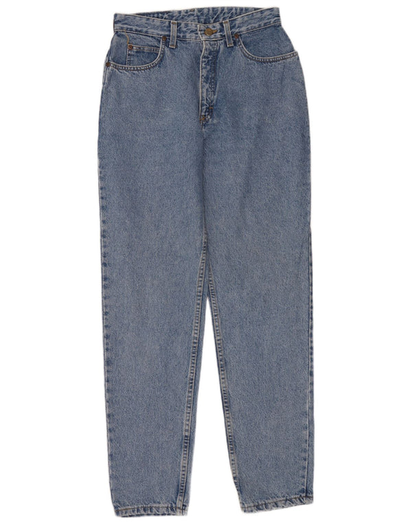 Lee Womens Virginia High Waist Tapered Jeans US 12 Large W28 L31 Blue